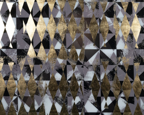 Overprint (Set Of 2)  38" X 48"  Black Frame