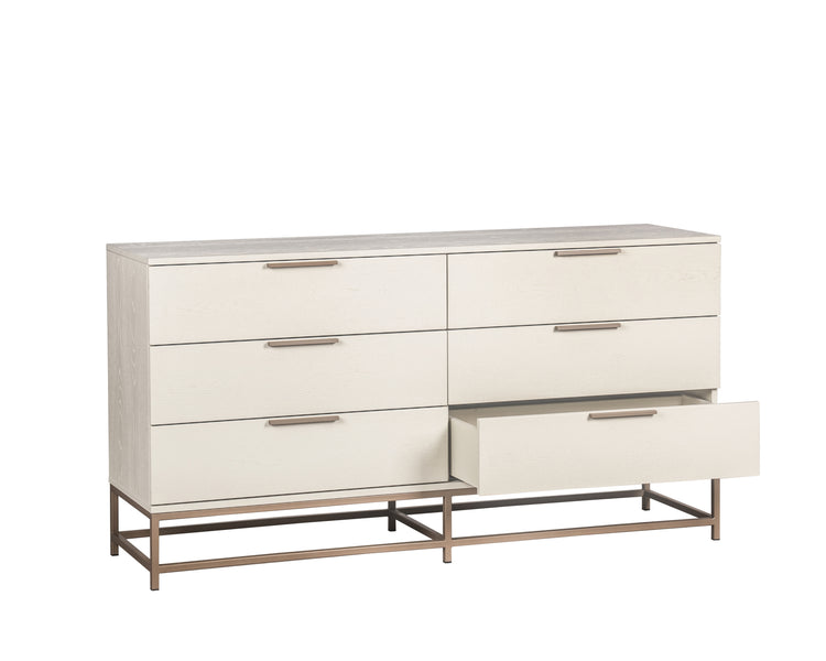 Rebel Dresser Small  Champagne Gold