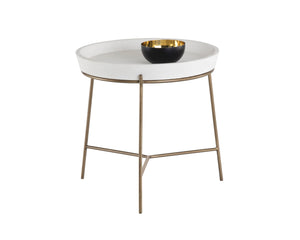 Remy End Table  Black