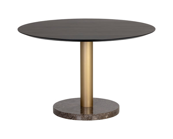Monaco Dining Table  Gold - 48"