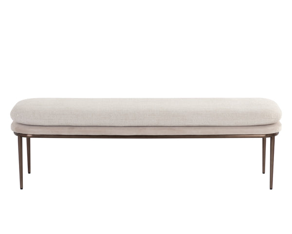 Koffi Bench  Dark Bronze