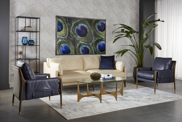 Mauti Armchair  Distressed Brown