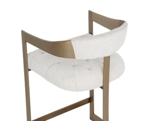 Beaumont Counter Stool  Antique Brass