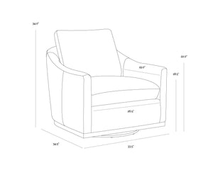 Corbin Swivel Lounge Chair
