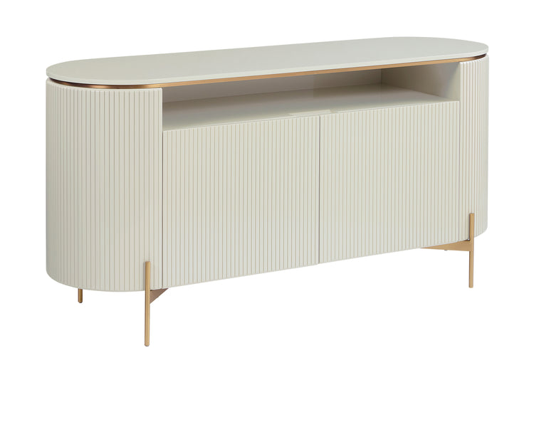 Paloma Sideboard High Gloss Cream