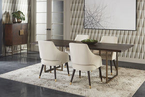 Donnelly Dining Table  Antique Brass - 95"