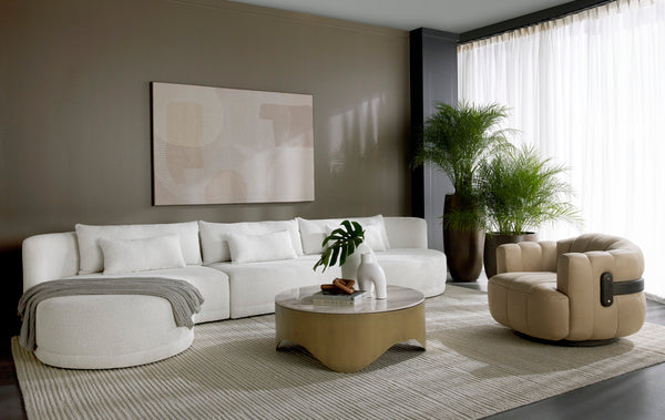 Laken Sofa Chaise Raf