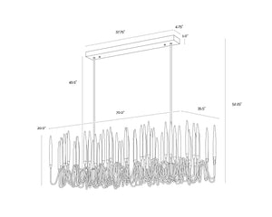 Hestia Chandelier Large