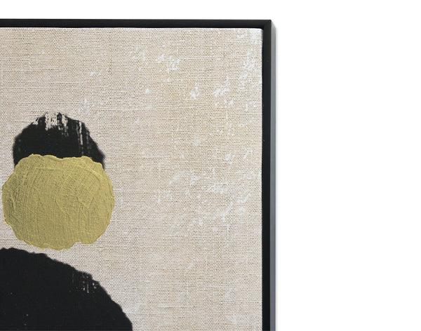 Fun And Whimsy (Set Of 2)  48" X 48"  Black Floater Frame