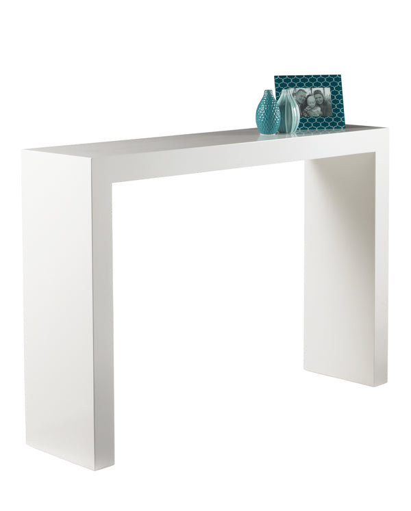 Arch Console Table High Gloss White