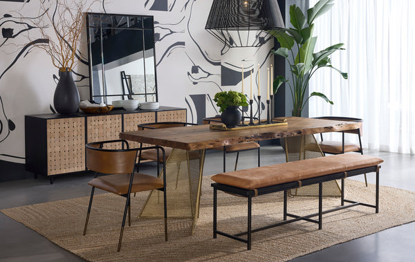 Zancor Bench  Gunmetal