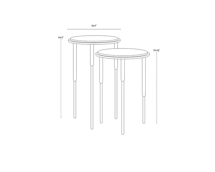 Kyrie Nesting End Tables (Set Of 2)