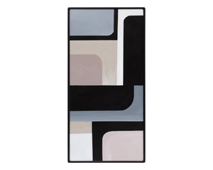 Radical Interpretation (Set Of 3)  28" X 66"  Black Floater Frame