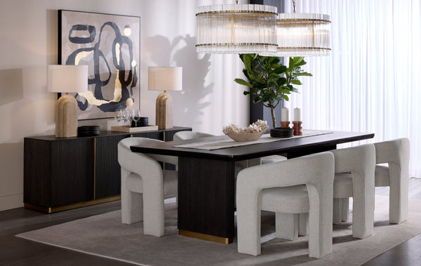 Kore Chandelier Small  Brass