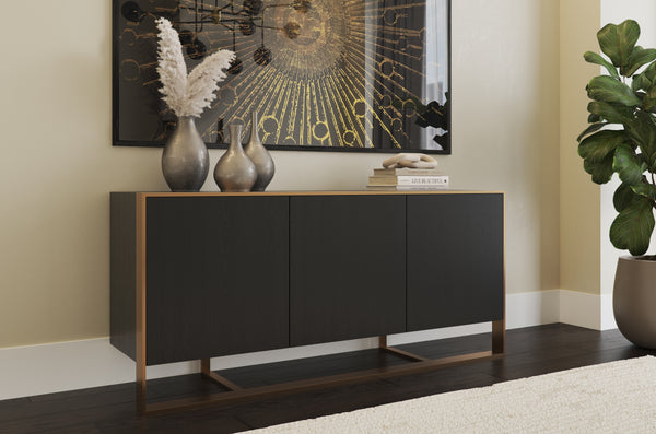 Dalton Sideboard  Antique Brass
