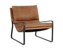 Zancor Lounge Chair  Gunmetal