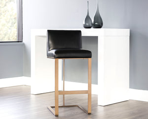 Dean Barstool  Antique Brass