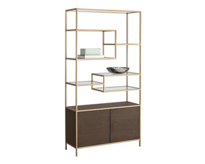 Stamos Bookcase  Black