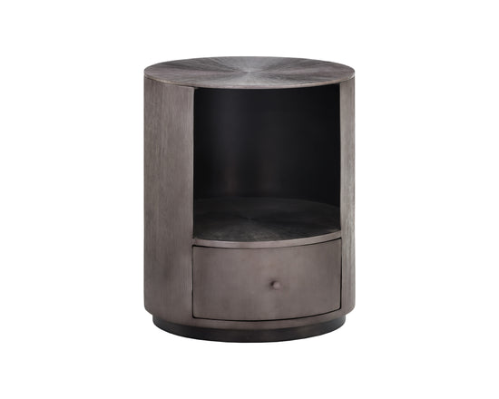 Siena Nightstand Round