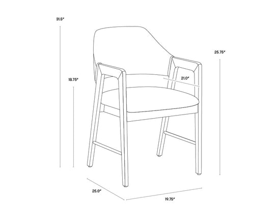 Milton Dining Armchair