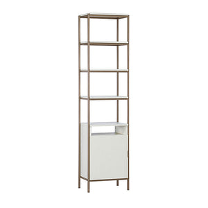 Ambrose Modular Bookcase Small  Champagne Gold