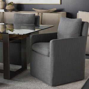 Glenrose Wheeled Dining Armchair