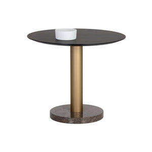 Monaco Bistro Table  Gold - 35.5"