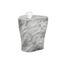 Dali End Table Large  Marble Look