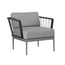 Catania Armchair  Dark Grey