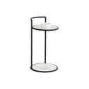Parga End Table  Black