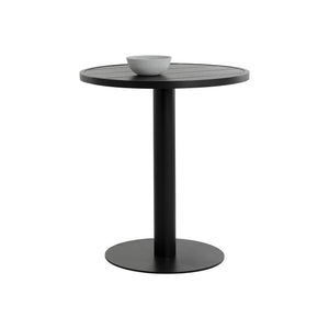 Merano Bar Table Round - Black
