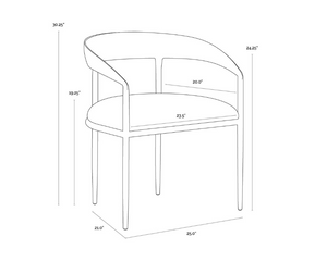Zanatta Dining Armchair