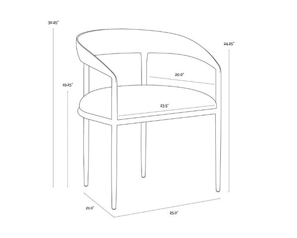 Zanatta Dining Armchair