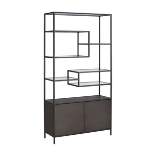 Stamos Bookcase  Black