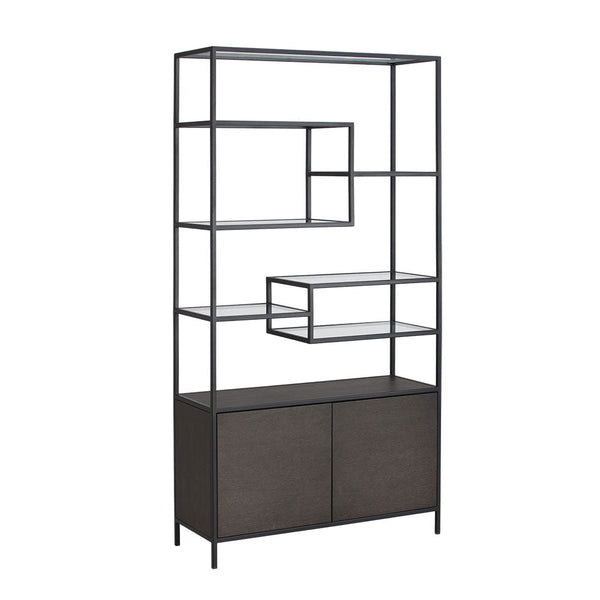 Stamos Bookcase  Black