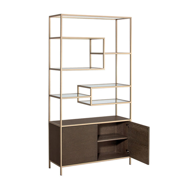 Stamos Bookcase  Black