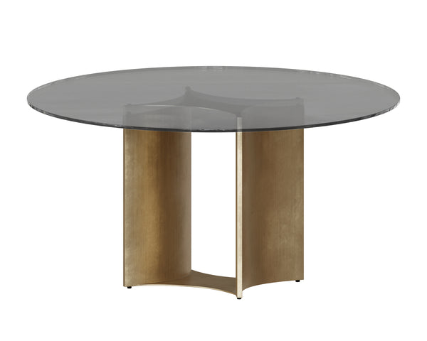 Glass Dining Table Top Round - 59"