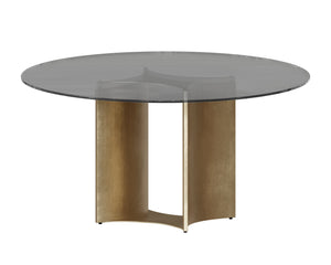 Glass Dining Table Top Round - 59"