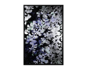 Floral Fantasy (Set Of 2)  40" X 60"  Charcoal Frame