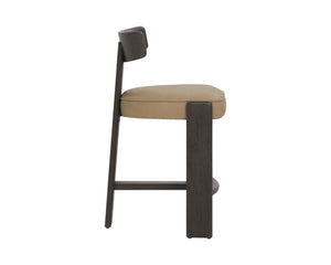 Horton Counter Stool  Dark Brown