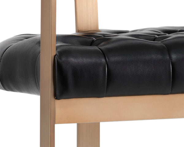 Beaumont Counter Stool  Antique Brass