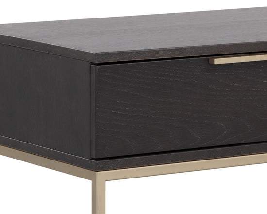 Rebel Nightstand Large  Gold