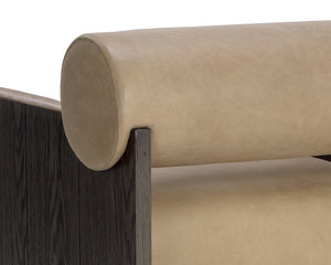 Coburn Lounge Chair  Dark Brown