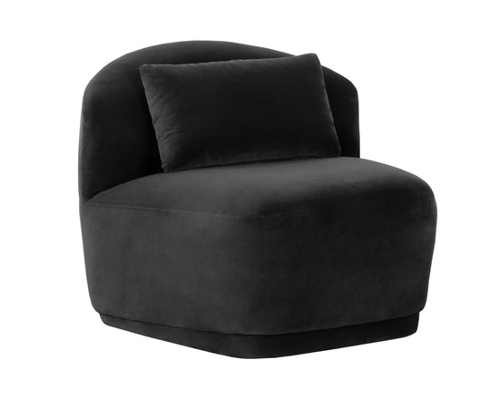 Sunpan Soraya Swivel Armless Chair