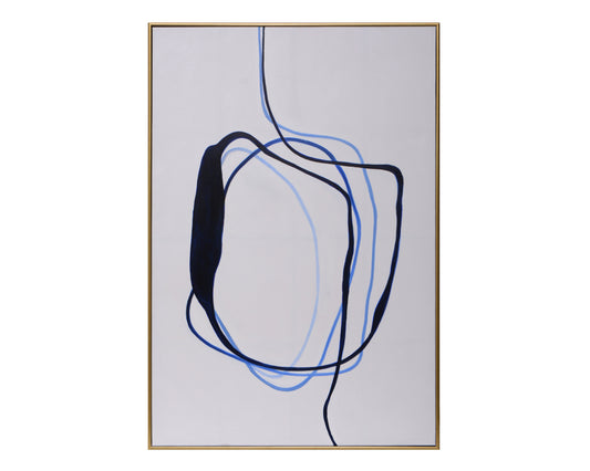 Sketch Pad  48" X 72"  Gold Floater Frame