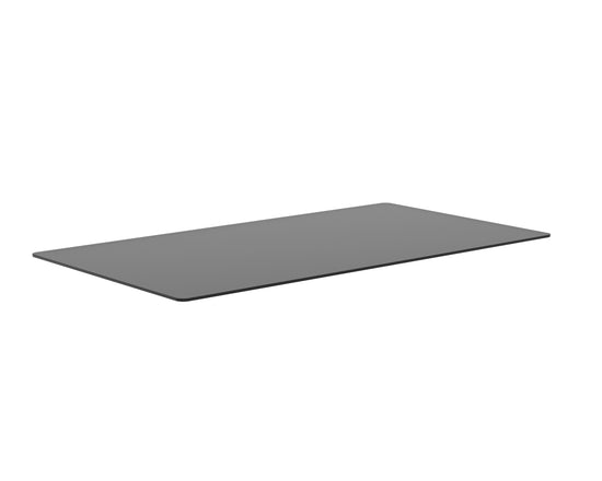 Sunpan Glass Dining Table Top Rectangular - 96"W