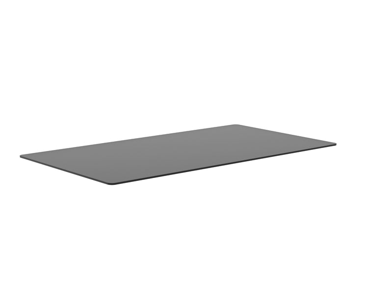 Sunpan Glass Dining Table Top Rectangular - 96"W