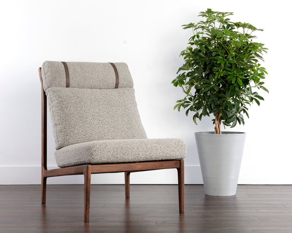 Elanor Lounge Chair  Walnut