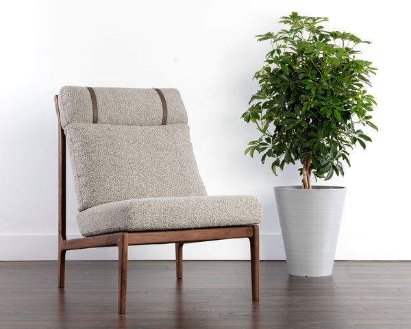 Elanor Lounge Chair  Walnut