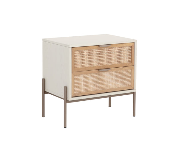 Avida Nightstand  Champagne Gold